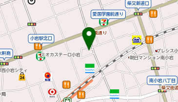 こむぎの地図画像