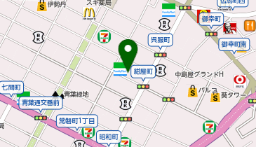 バーじら-の地図画像