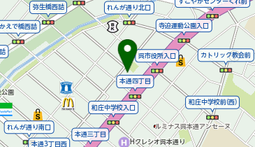 ダーツバーTSの地図画像