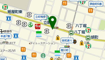 NICEダーツ倶楽部の地図画像