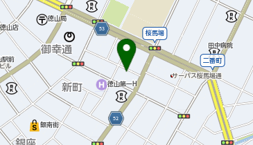 ダーツバー三矢美の地図画像