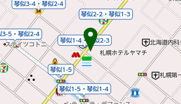 Darts Bar KOTOSANIの地図画像