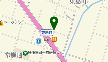 ダーツショップ Dx3 [一宮店]の地図画像