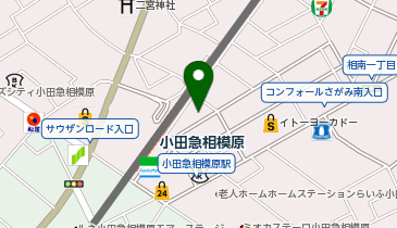 PlayGarden 小田急相模原店の地図画像