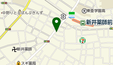 餃子ダーツ894の地図画像