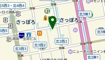 ダーツバーD.Dの地図画像