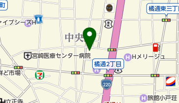 DRAGONの地図画像