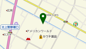 アメリカンスポーツの地図画像