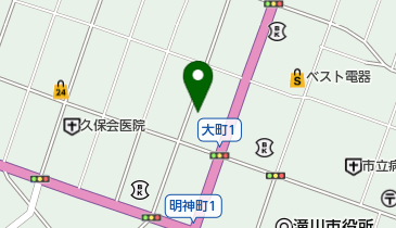 カラオケBOX e-style滝川店の地図画像