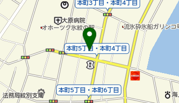 Amusement space 遊ランド紋別店の地図画像