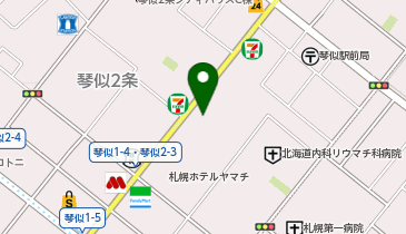 D coiffureの地図画像