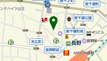 SHOOTING BAR G-CODE 長野店の地図画像