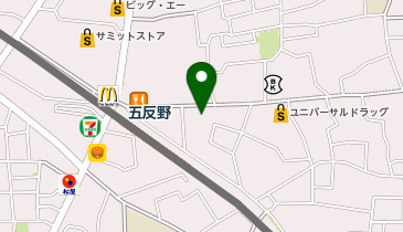 Darts&Bar 隠れ家の地図画像