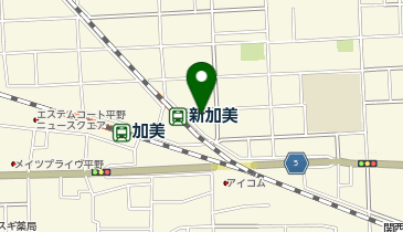 AZ houseの地図画像