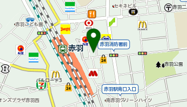 Bar Motto 赤羽店の地図画像