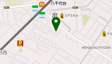 Arca 八千代台の地図画像