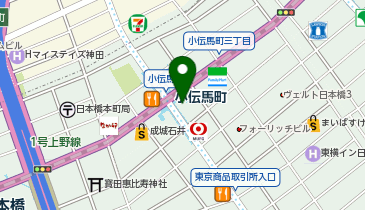 パティオ小伝馬町店の地図画像