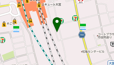 Darts Bar Hariboの地図画像