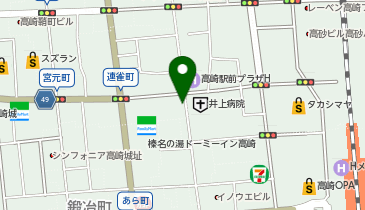 DARTS+BAR BONDの地図画像