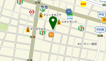 darts&sports BAR hakuの地図画像