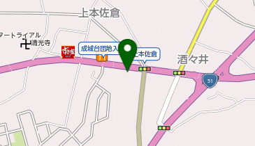 カラオケプラザ 遊楽館 酒々井店の地図画像