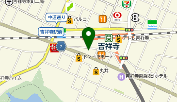 ZINO 吉祥寺南町店の地図画像