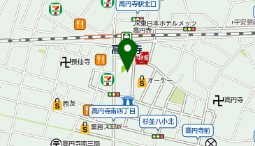 ガールズバーならココでしょの地図画像