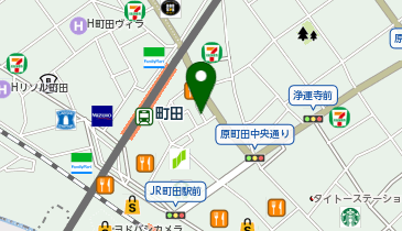 ダーツハイブ町田店の地図画像