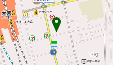 レストランバー AZの地図画像