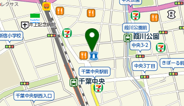 ZINO 千葉中央店の地図画像
