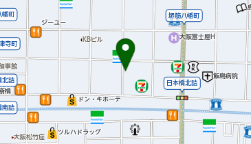 ZINO 宗右衛門町店の地図画像