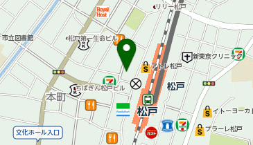 ZINO 松戸店の地図画像