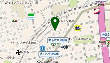 ダーツバー ファイブの地図画像