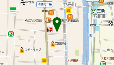 BAR SKY kyotoの地図画像