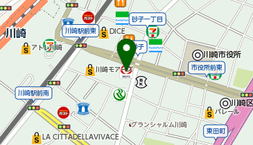 ZINO 川崎店の地図画像