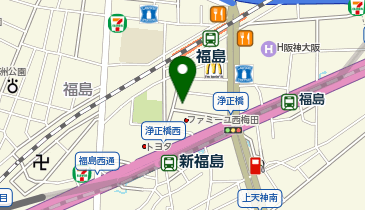 cafe&bar Eclair 福島店の地図画像