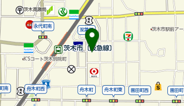 ZINO 茨木店の地図画像