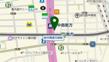 ZINO 西中島店の地図画像