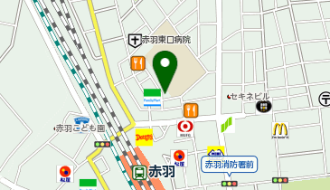 ZINO 赤羽店の地図画像