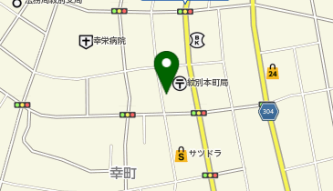 BARすいせいの地図画像