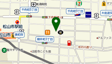 P・SPOビリヤード&ダーツ銀天街店の地図画像