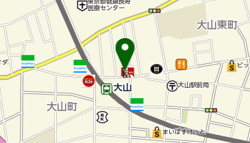 ZINO 大山店の地図画像