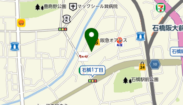 BAR SANGO 石橋店の地図画像