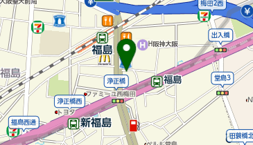 ZINO 福島店の地図画像