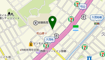 ZINO 那覇松山店の地図画像