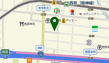 DARTS BAR ESCONDiOSの地図画像