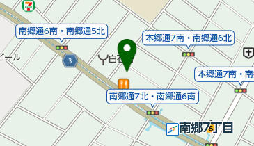 BAR ルースターの地図画像