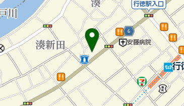 長太郎 行徳バイパス店の地図画像