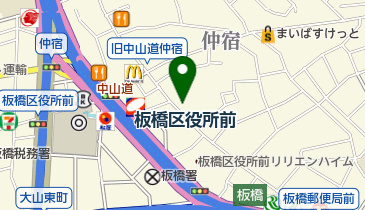 HAPPY HAPPY 板橋区役所前店の地図画像