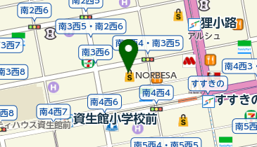 ダーツ&ゴルフバー ナイスショットの地図画像